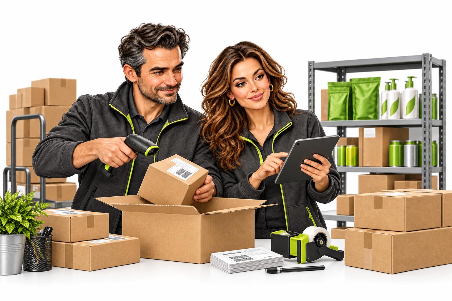Amazon service illustration